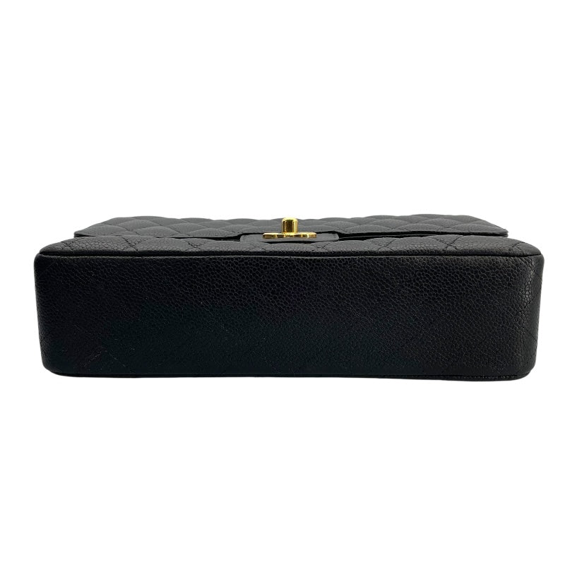 シャネル CHANEL マトラッセ25 A01112 13番台 ブラック ゴールド金具 キャビアスキン レディース ショルダーバッグ