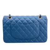 シャネル CHANEL マトラッセ25 A01112 30番台 ライトブルー ゴールド金具 キャビアスキン レディース ショルダーバッグ