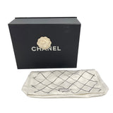 シャネル CHANEL マトラッセ25 A01112　26番台 ブラック　シルバー金具 キャビアスキン レディース ショルダーバッグ