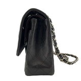 シャネル CHANEL マトラッセ25 A01112　26番台 ブラック　シルバー金具 キャビアスキン レディース ショルダーバッグ