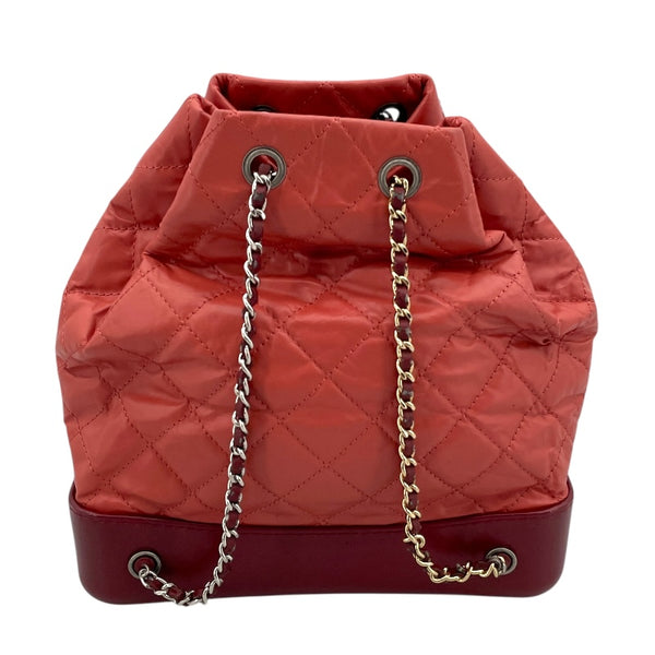 シャネル CHANEL ガブリエル  バックパック A94485　25番台 ピンク カーフ レディース ショルダーバッグ