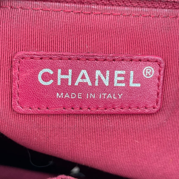 シャネル CHANEL ガブリエルドゥシャネル ホーボー ミディアム A93824 27番台 ピンク×ブラック カーフレザー レディース ショルダーバッグ