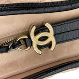 シャネル CHANEL ガブリエルドゥシャネル ホーボー ミディアム A93824 27番台 ピンク×ブラック カーフレザー レディース ショルダーバッグ