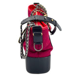 シャネル CHANEL ガブリエル ドゥ シャネル ホーボー ラージ A93824 24番台 ボルドー×ネイビー フェルト/カーフ レディース ショルダーバッグ