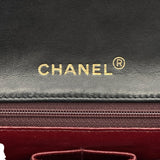 シャネル CHANEL マトラッセシングルフラップ A02500 1番台 ブラック ゴールド金具 ラムスキン レディース ショルダーバッグ