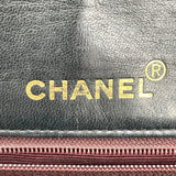 シャネル CHANEL マトラッセ シングルフラップ ブラック GD金具 ラム レディース ショルダーバッグ