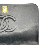 シャネル CHANEL マトラッセ シングルフラップ ブラック GD金具 ラム レディース ショルダーバッグ