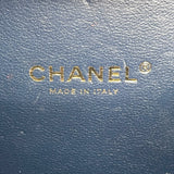 シャネル CHANEL CCフィリグリースモールバニティ A93342 26番台 ネイビー GD金具 キャビアスキン レディース ショルダーバッグ
