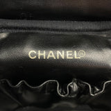 シャネル CHANEL バニティ A01998 3番台 ブラック ゴールド金具 キャビアスキン レディース ハンドバッグ