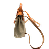 エルメス HERMES エールバッグアドPM □B刻 ナチュラル トワル・レザー レディース リュック・デイパック