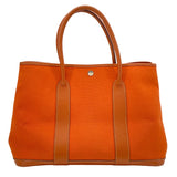 エルメス HERMES ガーデンパーティPM □I刻 ポティロン SV金具 トワル レディース ハンドバッグ
