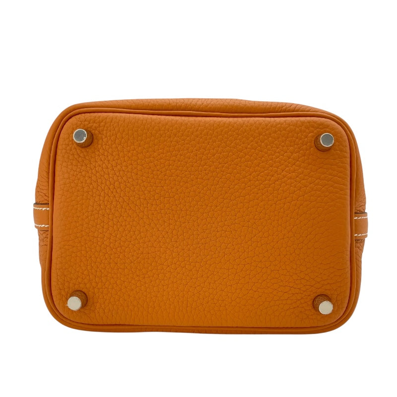エルメス HERMES ピコタンロックエクラPM A刻 トフィxボルドー SV金具 トリヨン/スイフト レディース ハンドバッグ