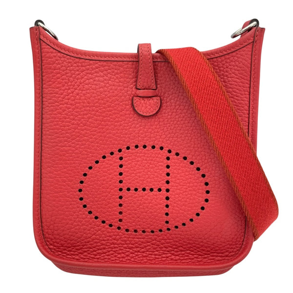 エルメス HERMES エヴリンTPM T刻 ブーゲンビリア SV金具 トリヨン レディース ショルダーバッグ