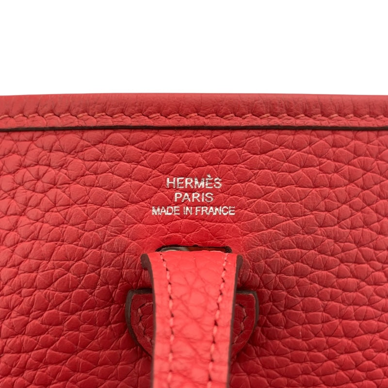 エルメス HERMES エヴリンTPM T刻 ブーゲンビリア SV金具 トリヨン レディース ショルダーバッグ