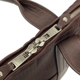 エルメス HERMES アカプルコオディナトゥー ブラウン SV金具 トワル/ツェブロン メンズ ショルダーバッグ