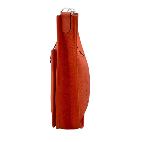 エルメス HERMES エヴリン3PM Y刻 オレンジポピー SV金具 トリヨン レディース ショルダーバッグ