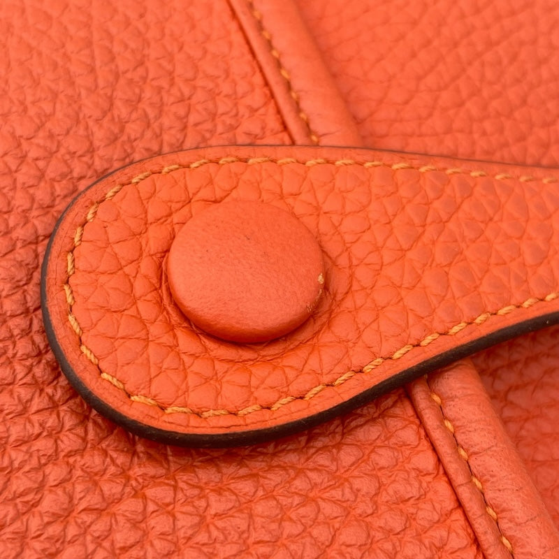 エルメス HERMES エヴリン3PM Y刻 オレンジポピー SV金具 トリヨン レディース ショルダーバッグ