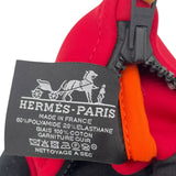 エルメス HERMES ネオバンPM  レッド ポリアミド/エラスタン ユニセックス ポーチ