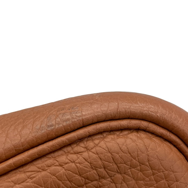 エルメス HERMES ピコタンロックMM カザック Y刻 ルージュクーｘゴールド SV金具 トリヨン レディース ハンドバッグ