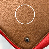 エルメス HERMES ピコタンロックMM カザック Y刻 ルージュクーｘゴールド SV金具 トリヨン レディース ハンドバッグ