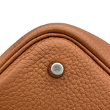 エルメス HERMES ピコタンロックMM カザック Y刻 ルージュクーｘゴールド SV金具 トリヨン レディース ハンドバッグ