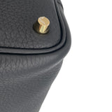 エルメス HERMES ピコタンロックPM W刻印 ブラック GD金具 トリヨン レディース ハンドバッグ