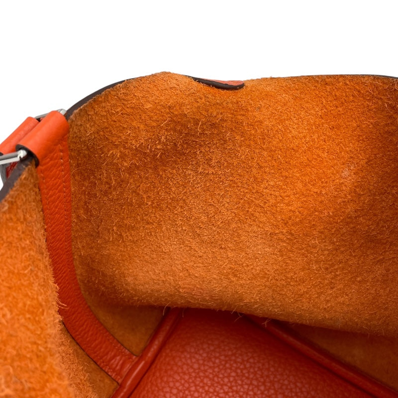 エルメス HERMES ピコタンロック PM T刻印 オレンジポピー
