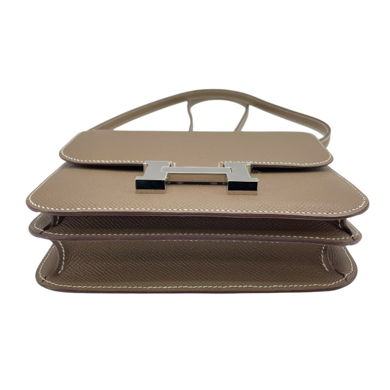 エルメス HERMES コンスタンス3 ミニ ミロワール B刻 エトゥープ SV金具 エプソン レディース ショルダーバッグ