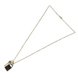 エルメス HERMES アミュレットパドロックPM ゴールド GP/バッファローホーン アクセサリー