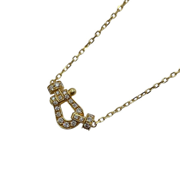 フレッド FRED フォース10ダイヤネックレス スモール K18YG ジュエリー