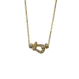 フレッド FRED フォース10ダイヤネックレス スモール ゴールド Au750 ダイヤモンド ジュエリー