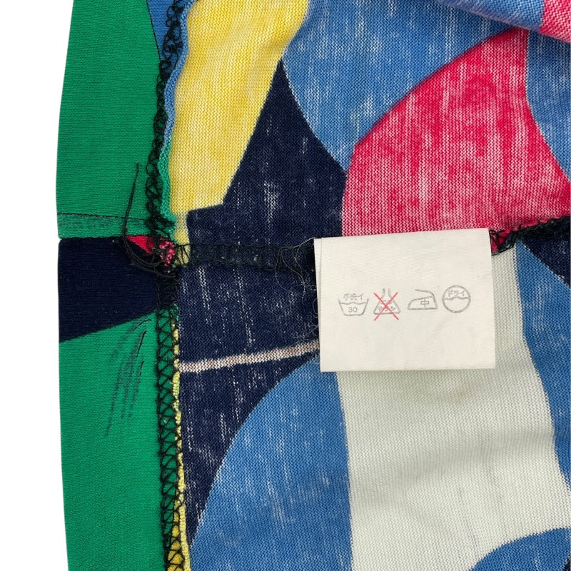 ロエベ LOEWE 総柄半袖カットソー マルチカラー コットン レディース カットソー
