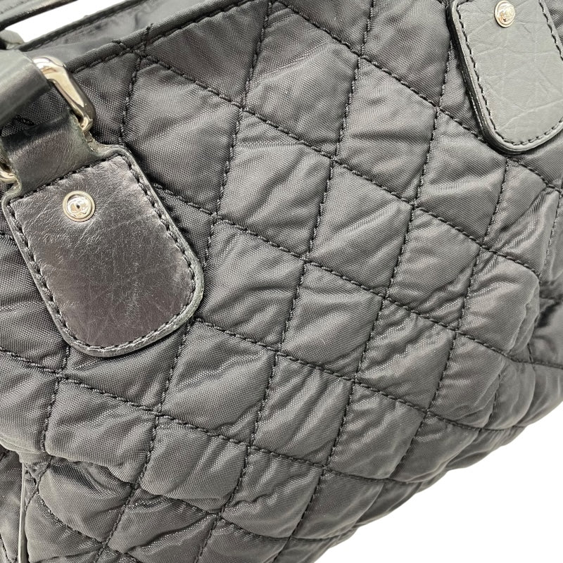 シャネル CHANEL パリニューヨークライントート A33100 ブラック SV金具 ナイロン レディース トートバッグ