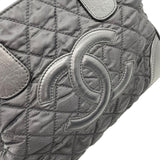 シャネル CHANEL パリニューヨークライントート A33100 ブラック SV金具 ナイロン レディース トートバッグ
