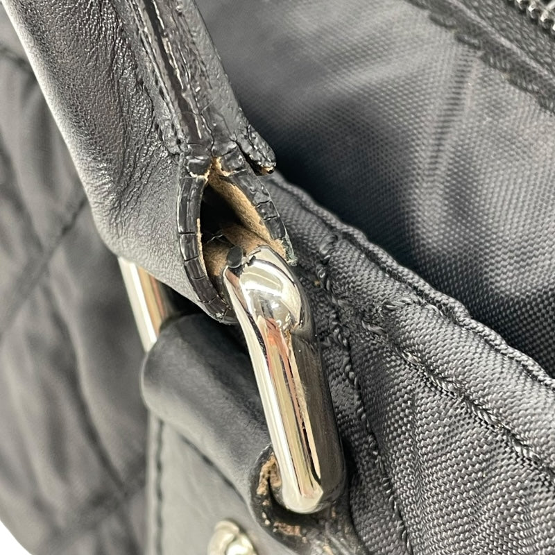シャネル CHANEL パリニューヨークライントート A33100 ブラック SV金具 ナイロン レディース トートバッグ