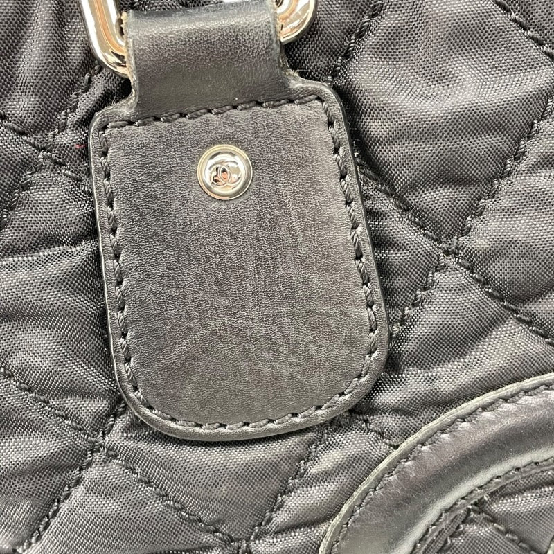 シャネル CHANEL パリニューヨークライントート A33100 ブラック SV金具 ナイロン レディース トートバッグ