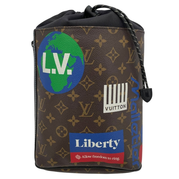 ルイ・ヴィトン LOUIS VUITTON チョークスリングバッグ M44625 ブラウン モノグラムキャンバス メンズ ショルダーバッグ
