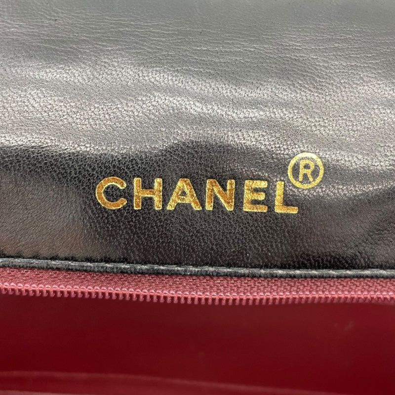 シャネル CHANEL ダイアナ22 A01164 ブラック GD金具 ラムスキン レディース ショルダーバッグ