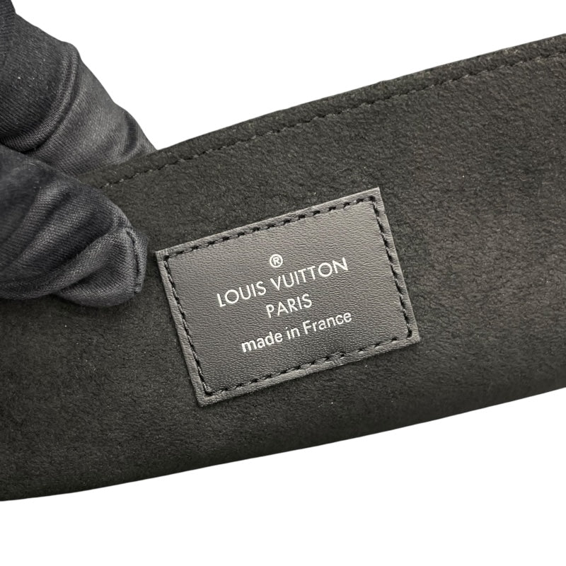 ルイ・ヴィトン LOUIS VUITTON ポシェットジュールGM Supremeコラボ M67754 ノワール エピレザー メンズ セカンドバッグ
