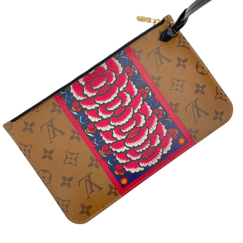 ルイ・ヴィトン LOUIS VUITTON ネヴァーフルMM 山本寛斎 M43499 ブラウン モノグラムキャンバス レディース トートバッグ