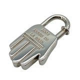 エルメス HERMES カデナハンドモチーフ2002年 ANNEE DE LE MAIN シルバー メタル アクセサリー