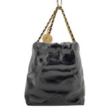 シャネル CHANEL CHANEL22ミニバッグ AS3980 ブラック GD金具 カーフ レディース ショルダーバッグ