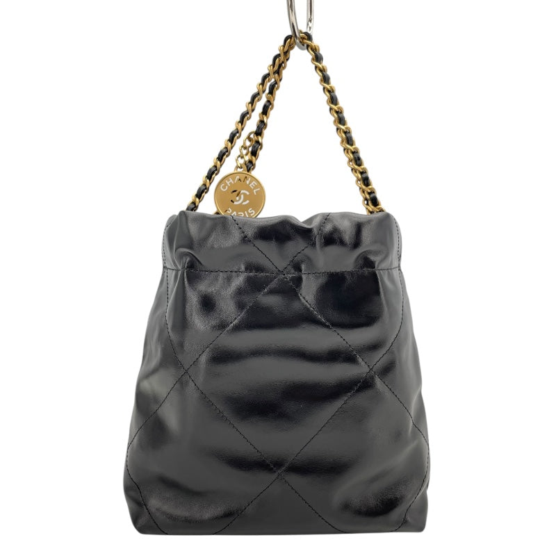 CHANEL 黒金ミニスカート 楽天市場】CHANEL シャネル CHANEL 22 ミニ AS3980