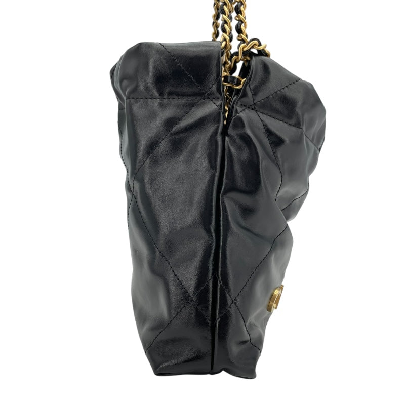 シャネル CHANEL CHANEL22ミニバッグ AS3980 ブラック GD金具 カーフ レディース ショルダーバッグ