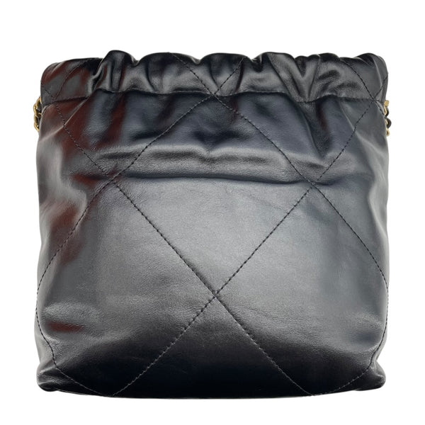 シャネル CHANEL CHANEL22ミニ AS3980 ブラック GD金具 シャイニーカーフ レディース ショルダーバッグ