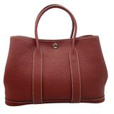 エルメス HERMES ガーデンパーティーTPM B刻 ルージュアッシュ ネゴンダ レディース ハンドバッグ