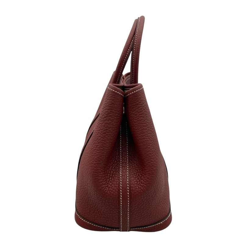 エルメス HERMES ガーデンパーティーTPM B刻 ルージュアッシュ ネゴンダ レディース ハンドバッグ