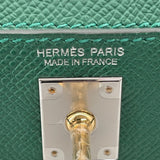 エルメス HERMES ミニケリー W刻 ヴェールヴェルティゴ エレクトラム エプソン レディース ショルダーバッグ