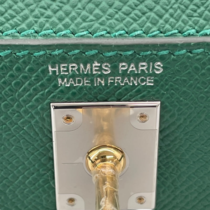 エルメス HERMES ミニケリー W刻 ヴェールヴェルティゴ エレクトラム エプソン レディース ショルダーバッグ