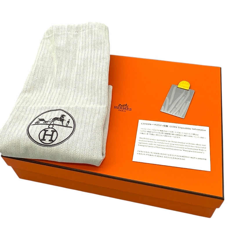 エルメス HERMES コンスタンス3ミニミロワール B刻 ミモザ シルバー金具 アリゲーターマット レディース ショルダーバッグ